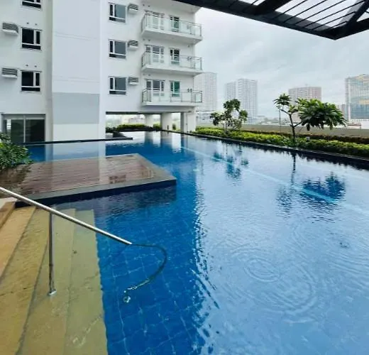 Aparthotel Urban Zen Pasay Grandview Tower With Balcony Near Moa, Naia & Makati Manila